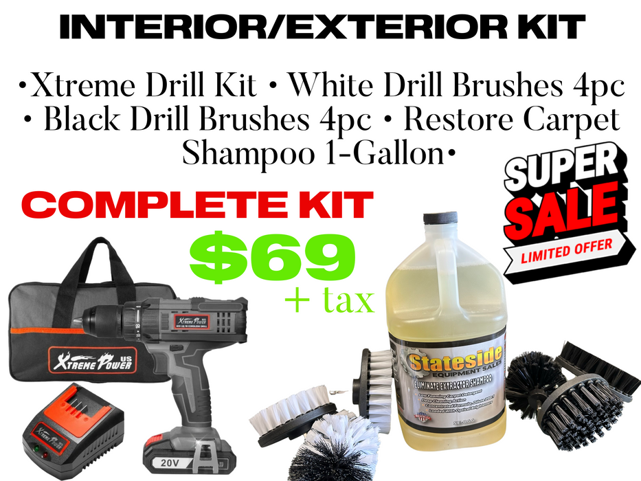 Interior / Exterior Cleaning Kit