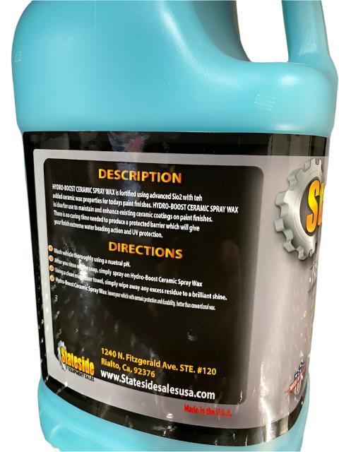 Stateside Hydro Boost Ceramic Spray Wax 1-Gallon