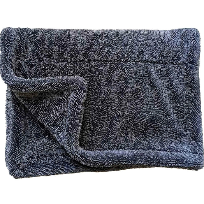 Stateside Galaxy Storm 1200GSM 60x90cm Twisted Loop Towel Gray